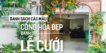 Danh sách các mẫu Cổng Hoa đẹp dành cho Lễ Cưới