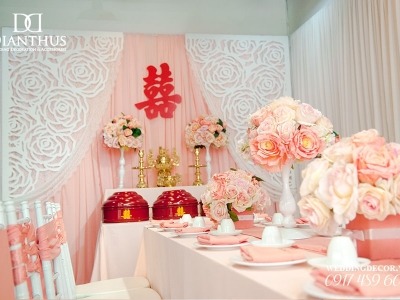 trang trí tiệc cưới Dianthus Wedding Decor 10