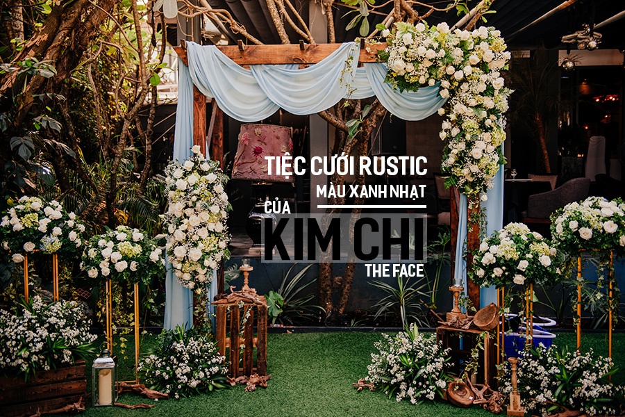 Tiệc cưới rustic màu xanh nhạt của Kim Chi The Face | Dianthus ...