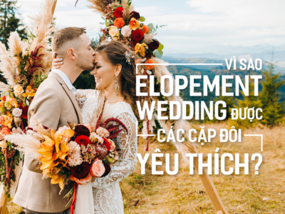Vì sao Elope Wedding được các cặp đôi yêu thích?