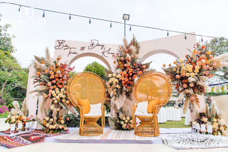 Dịch vụ trang trí cưới hỏi uy tín, chất lượng bởi Dianthus Wedding Decor tại Sài Gòn, Việt Nam.